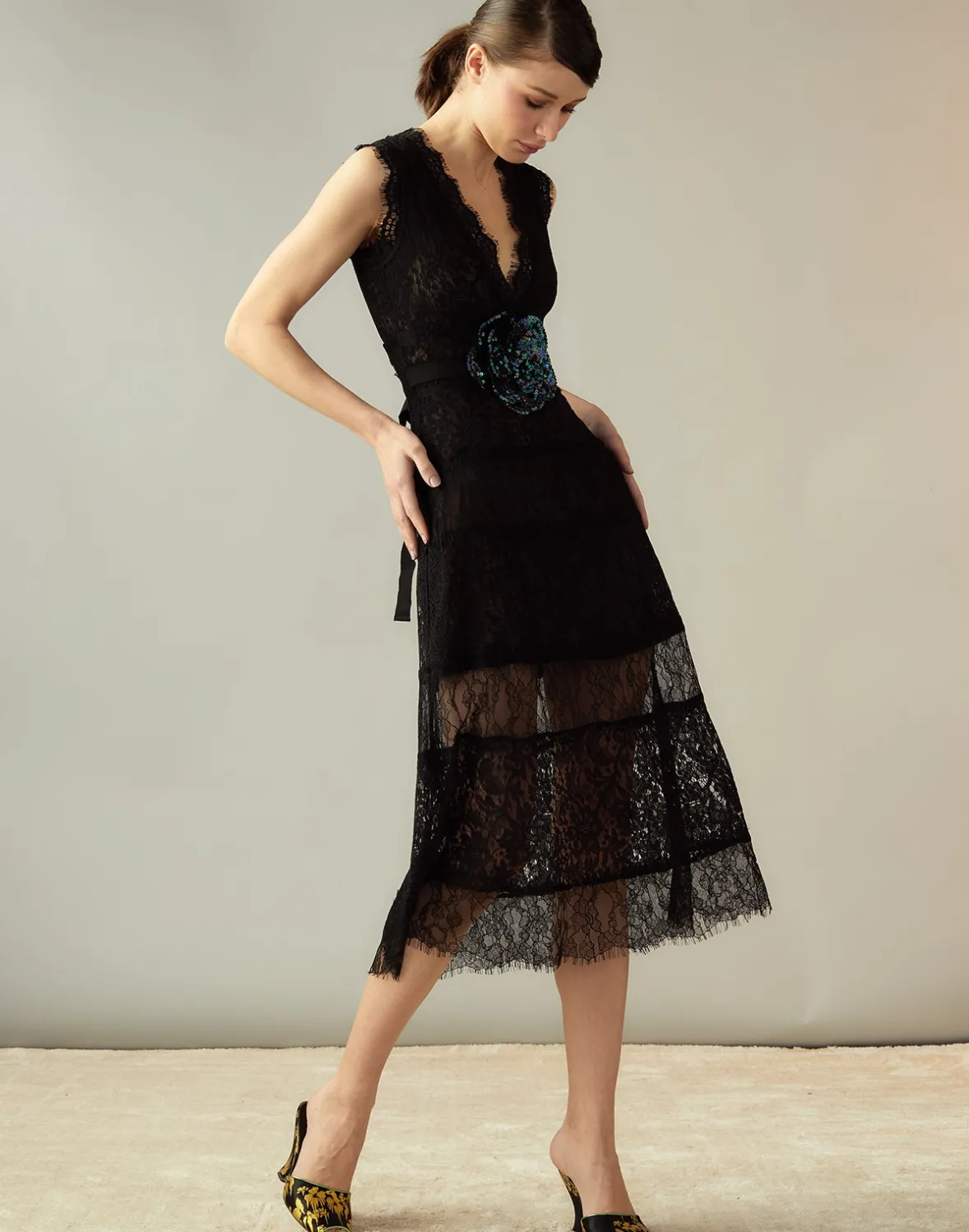 Cynthia Rowley Audrey Lace Dress- Dresses