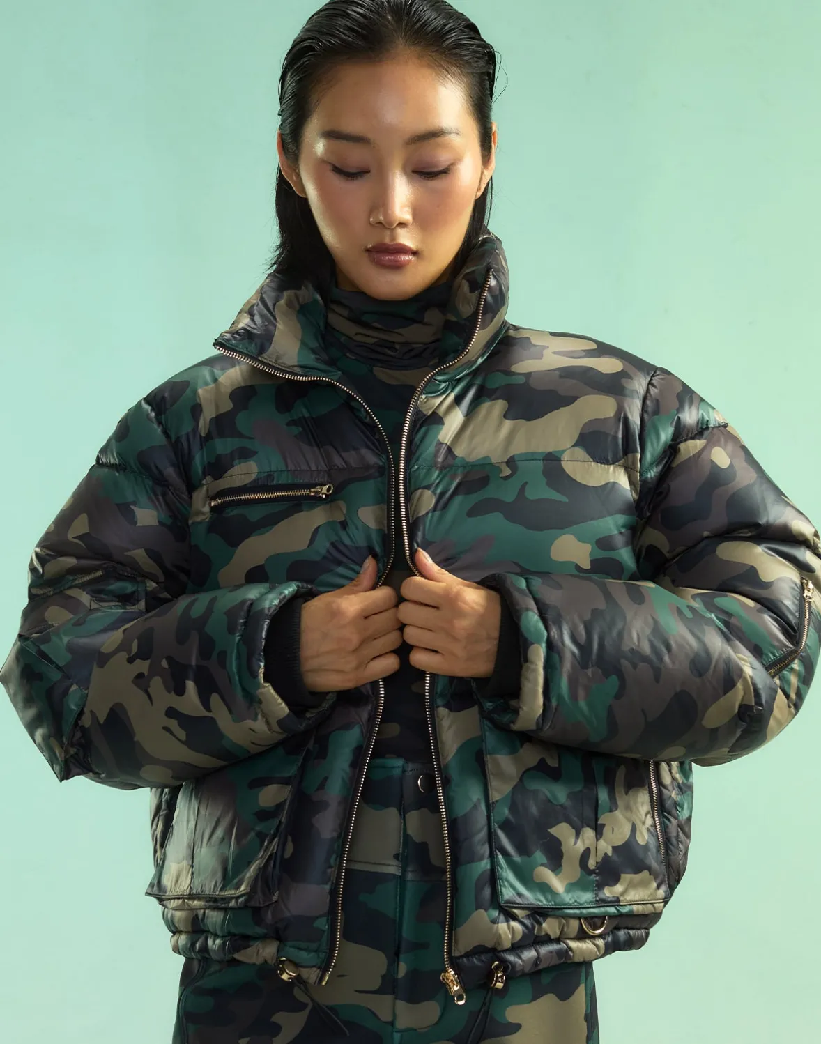 Cynthia Rowley Backcountry Puffer Jacket- Snow | Jackets & Coats