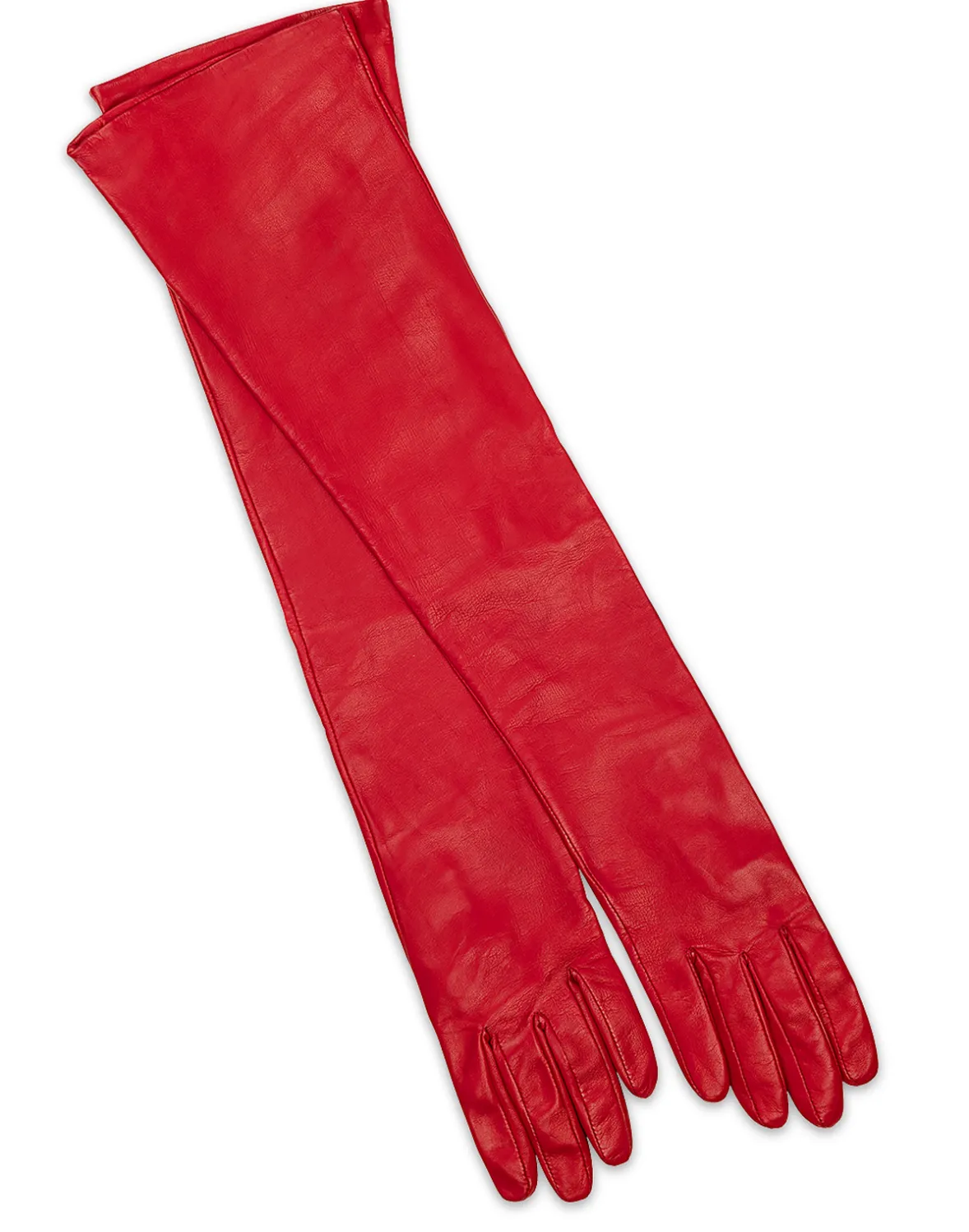 Cynthia Rowley Bea Long Leather Gloves- Accessories | Accessories