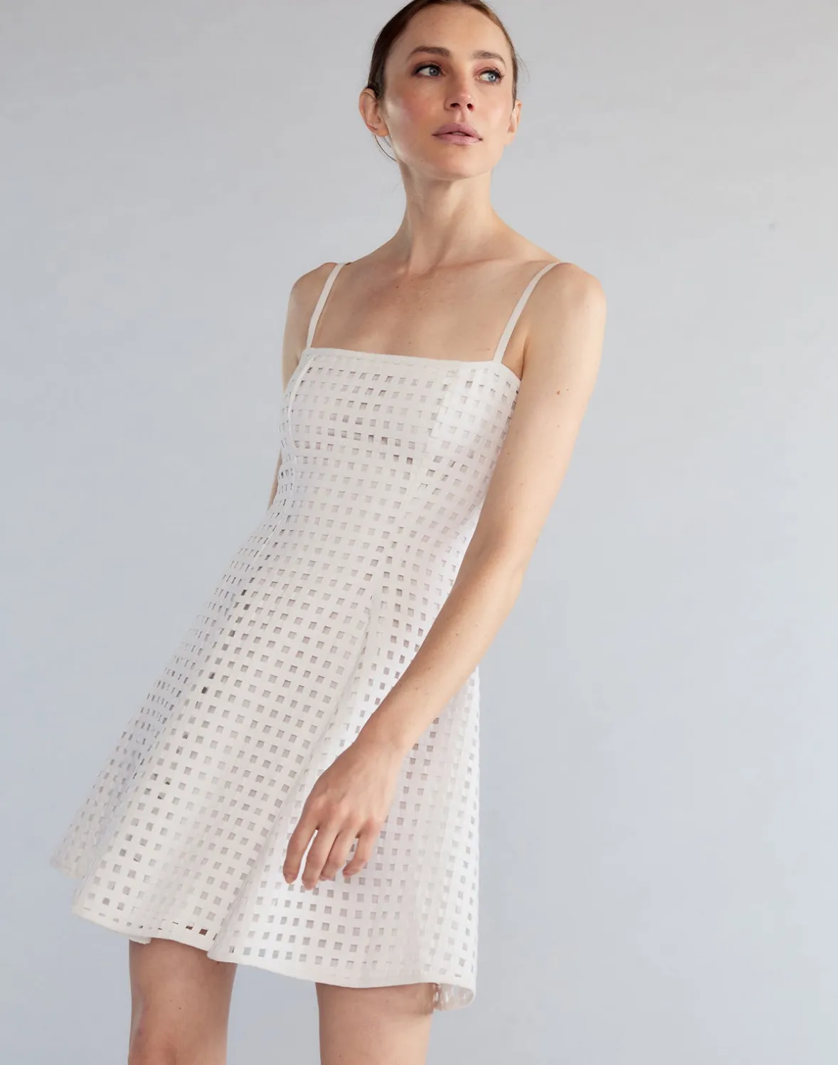 Cynthia Rowley Birdcage Mini Dress- Dresses