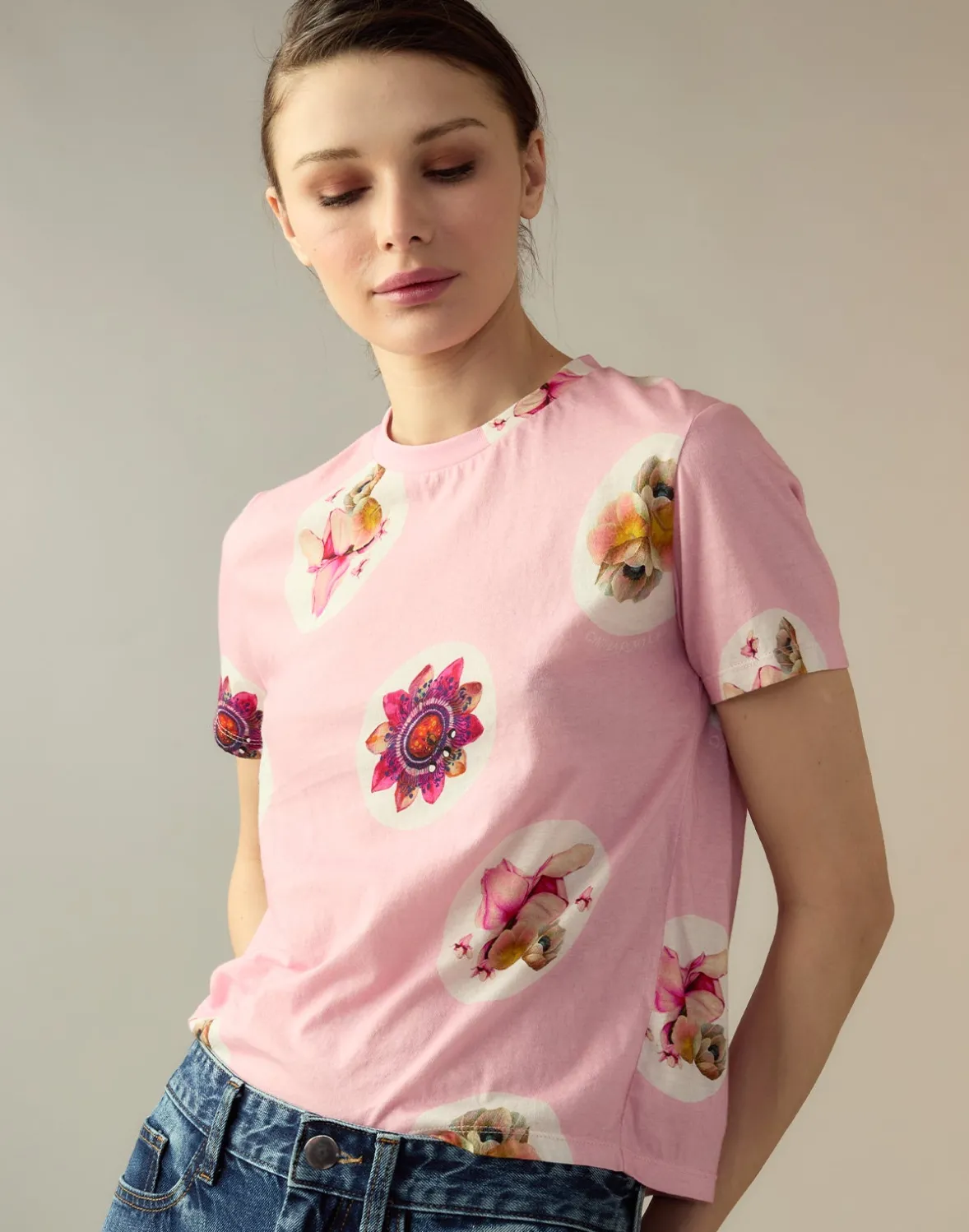 Cynthia Rowley Bloom Tee- Tops