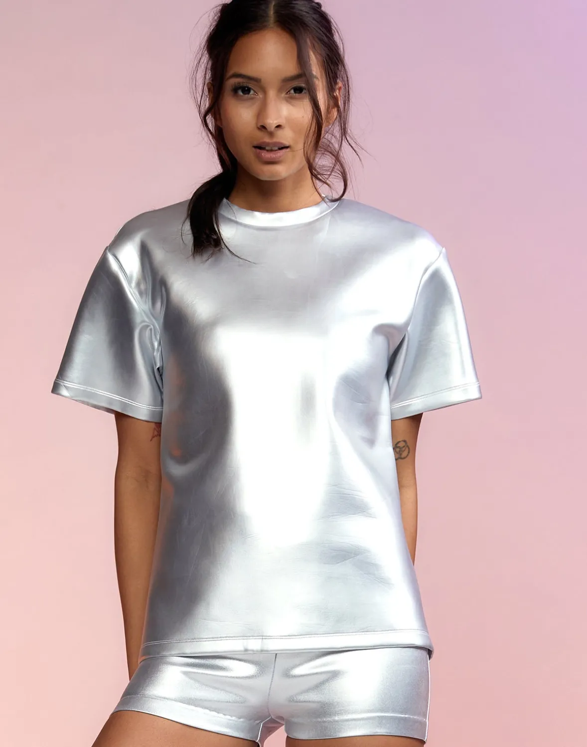 Cynthia Rowley Bonded Tee- All Sport