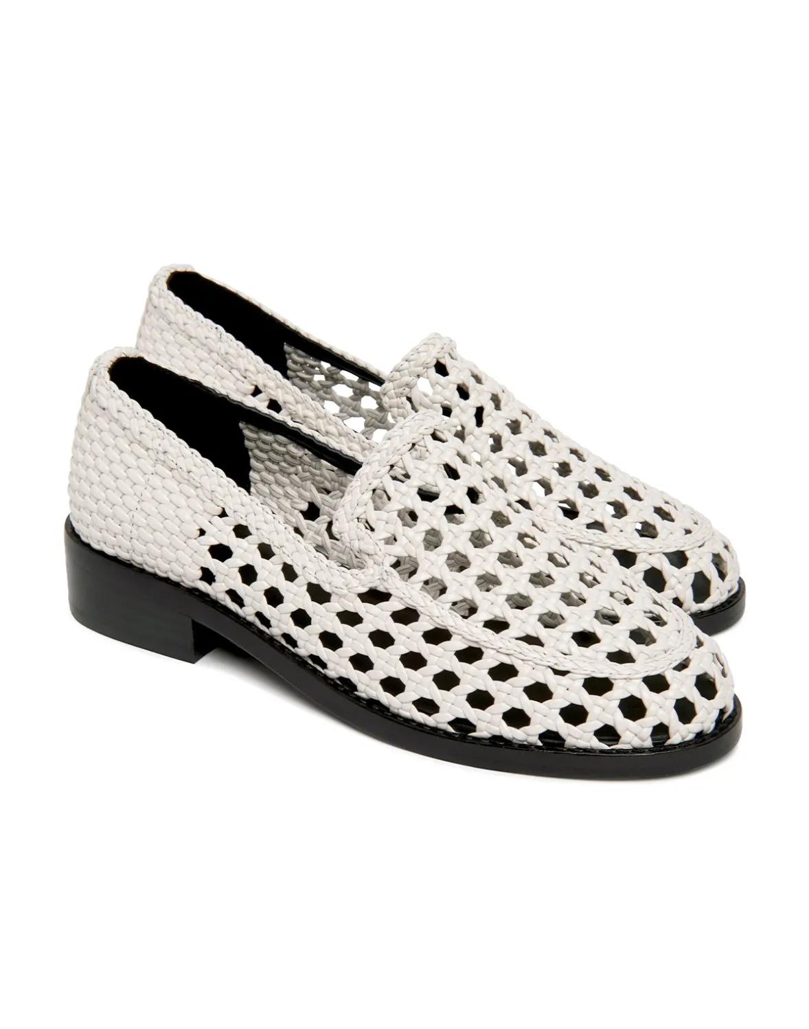 Cynthia Rowley Braided Leather Loafer- Shoes | Accessories