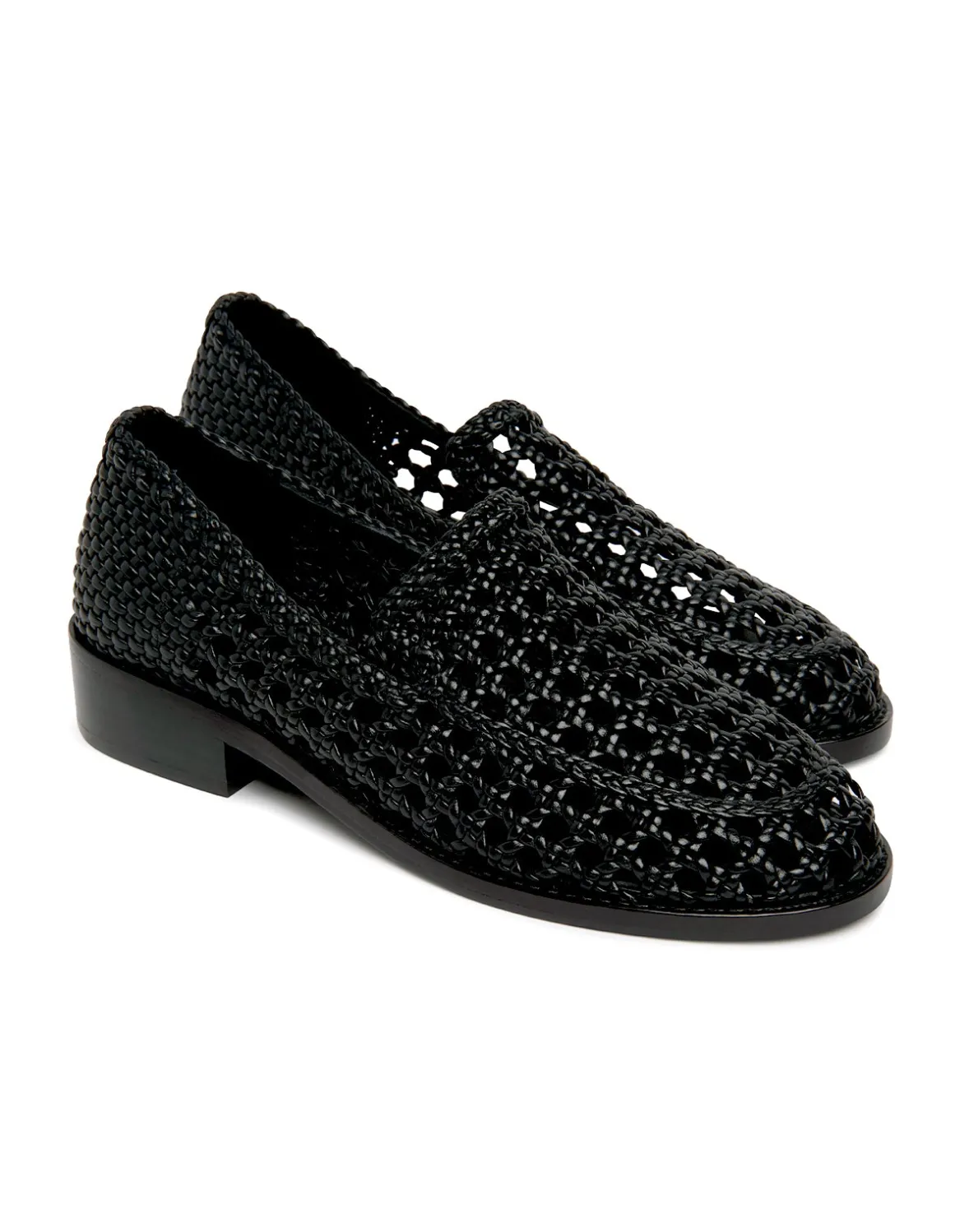 Cynthia Rowley Braided Leather Loafer- Shoes | Accessories