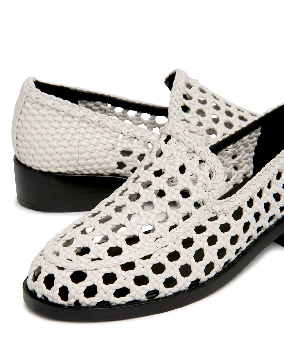 Cynthia Rowley Braided Leather Loafer- Shoes | Accessories