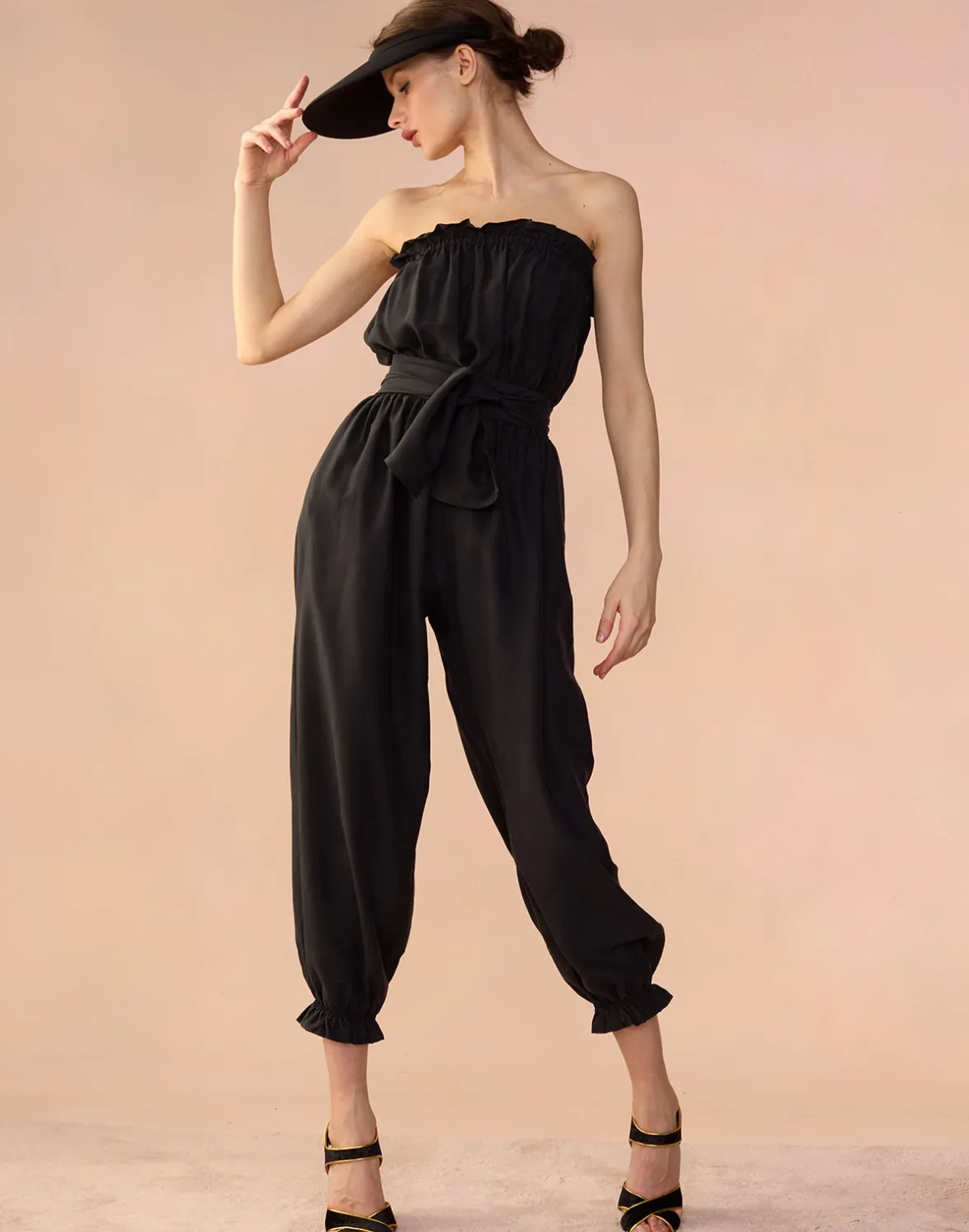 Cynthia Rowley Cassis Jumpsuit- Bottoms