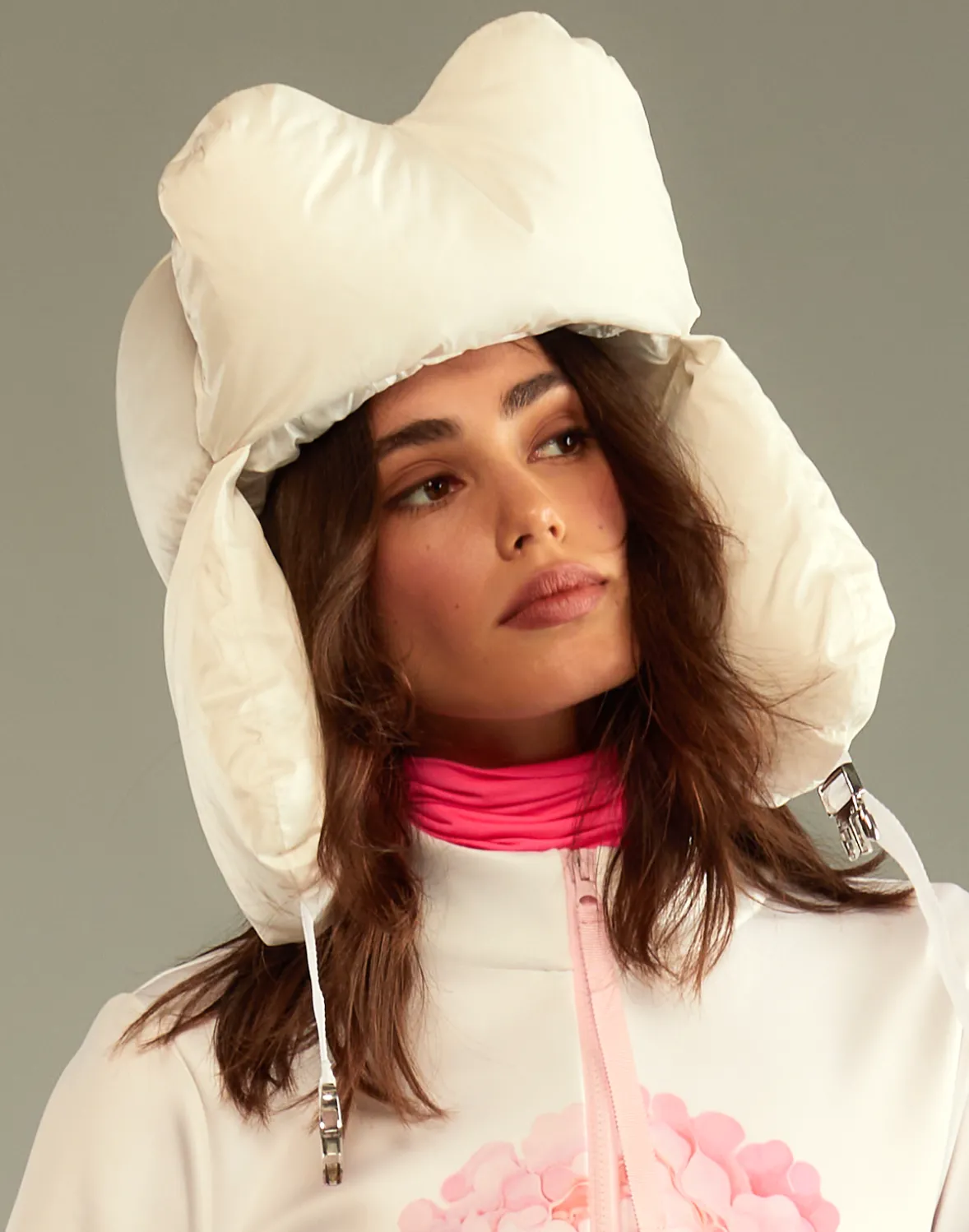 Cynthia Rowley Cloud Trapper Hat- Snow