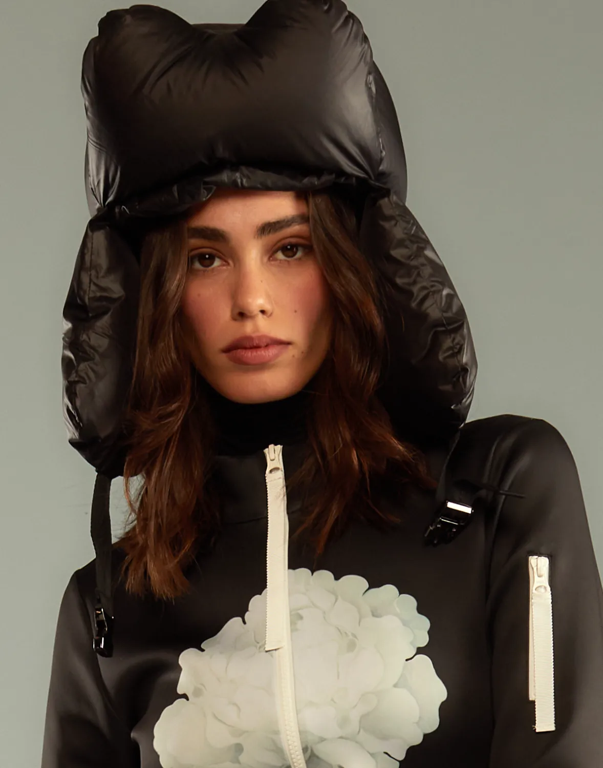 Cynthia Rowley Cloud Trapper Hat- Snow