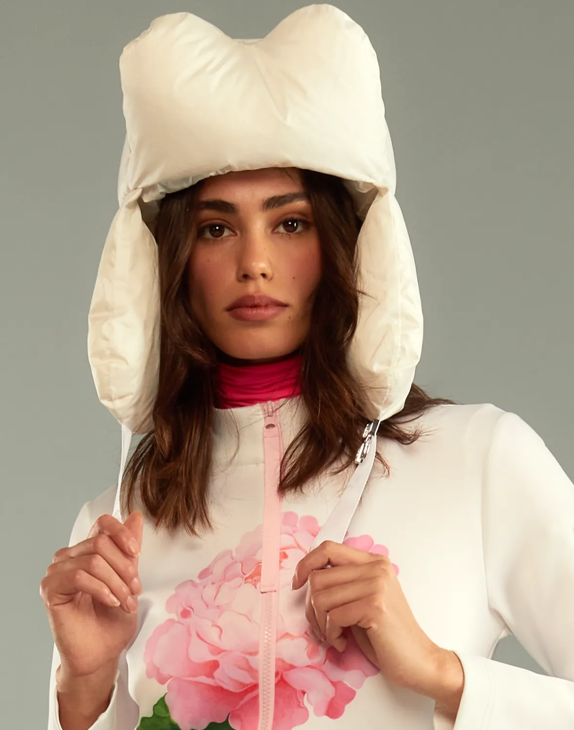 Cynthia Rowley Cloud Trapper Hat- Snow