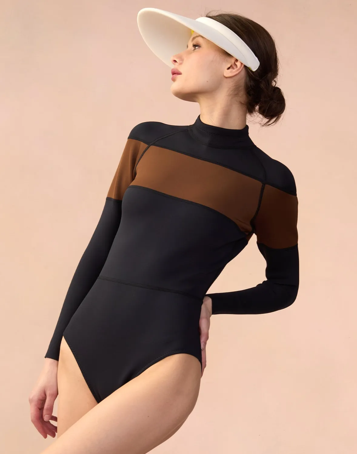 Cynthia Rowley Color-block Wetsuit- Surf & Swim