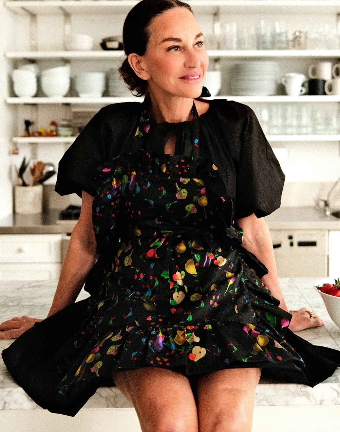 Cynthia Rowley CR x Kit Ruffle Apron- Home