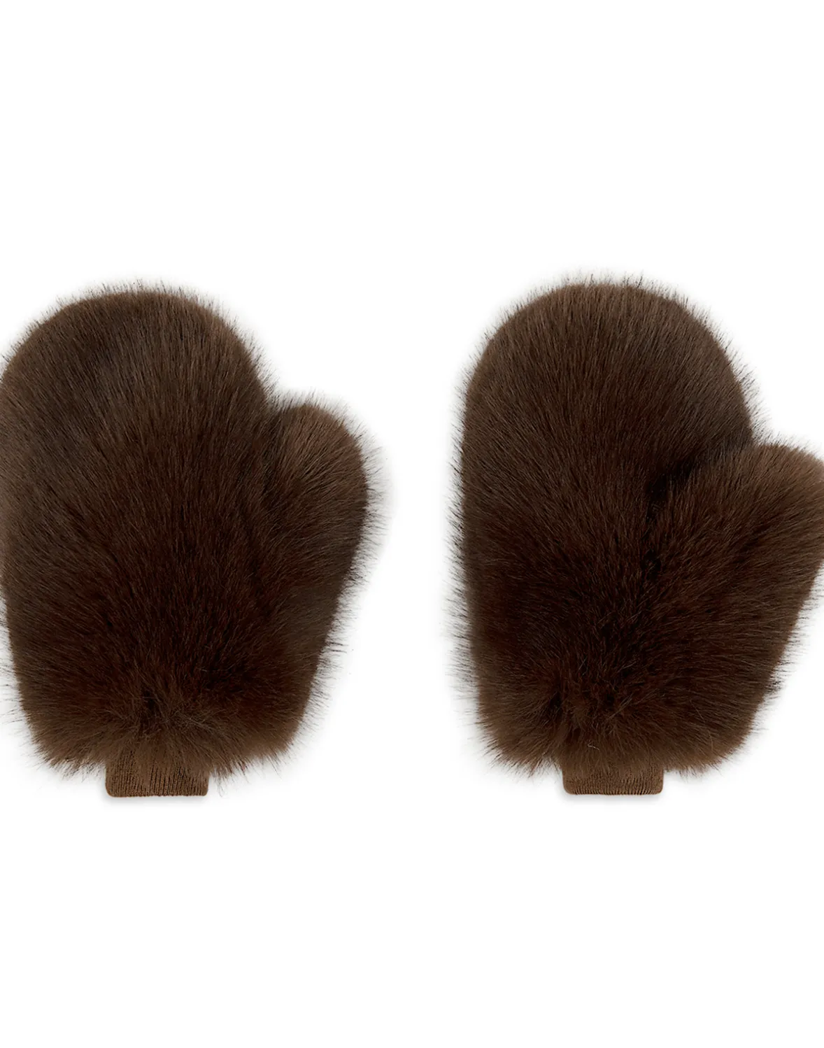 Cynthia Rowley Faux Fur Oversized Mittens- Accessories | Accessories