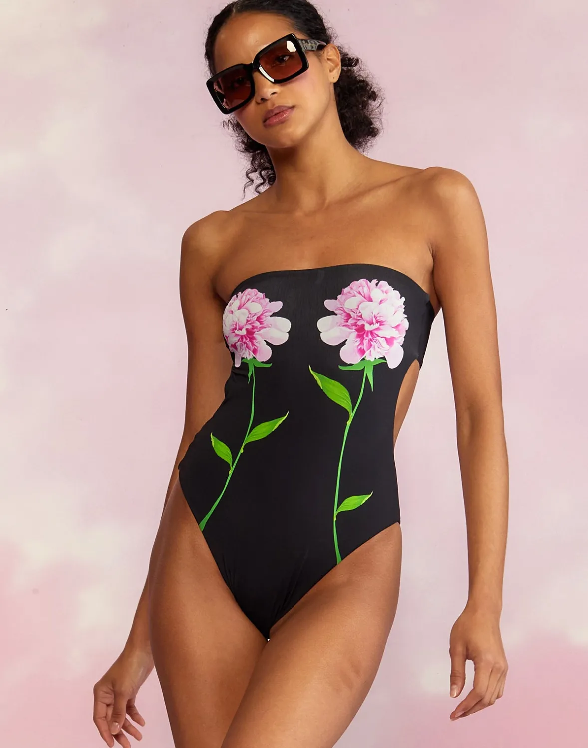 Cynthia Rowley Freya Strapless Swimsuit- Surf & Swim