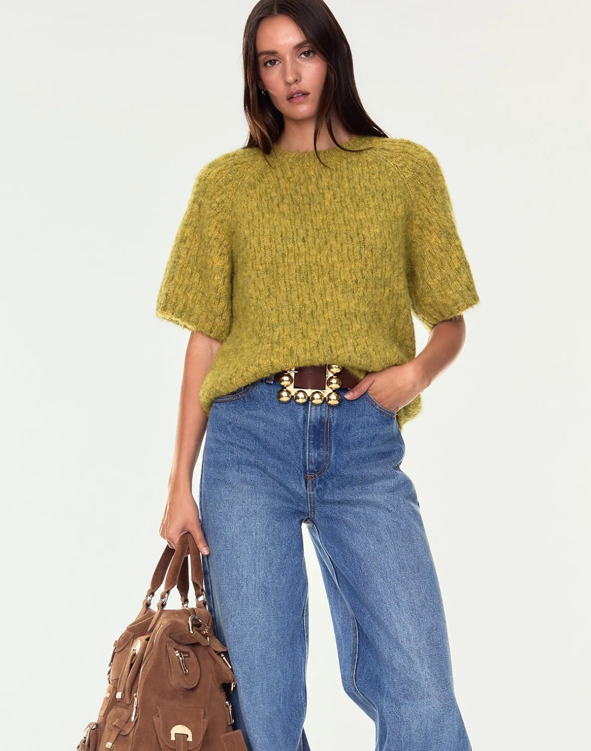 Cynthia Rowley Kendal Knit Sweater- Tops