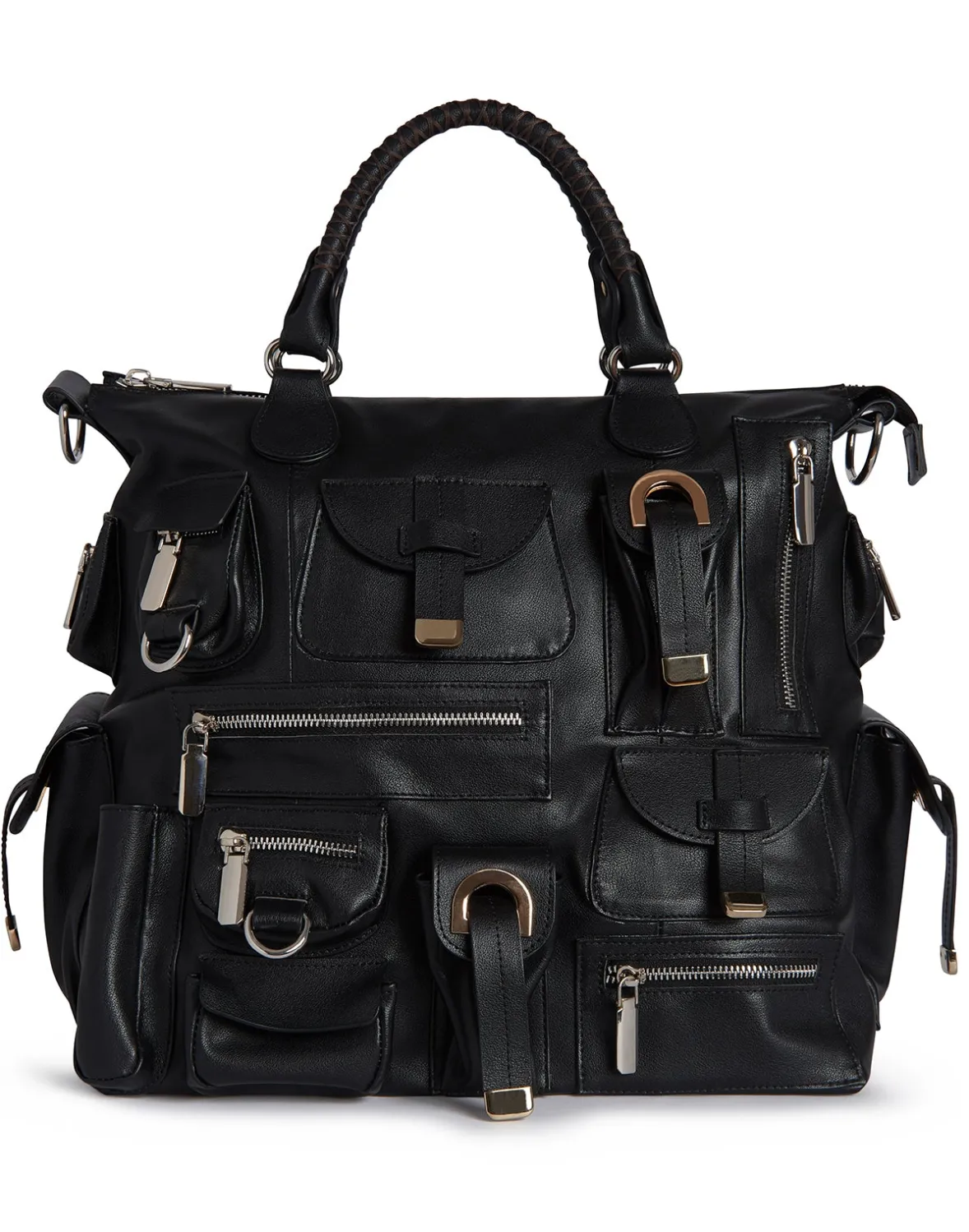 Cynthia Rowley Leather Cargo Pocket Bag- Accessories | Accessories