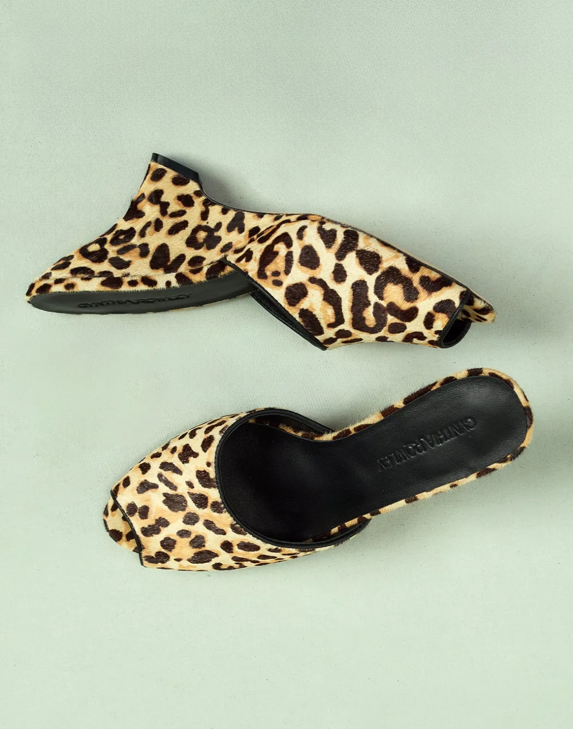 Cynthia Rowley Leopard Pony Hair Wedges- Shoes | Accessories