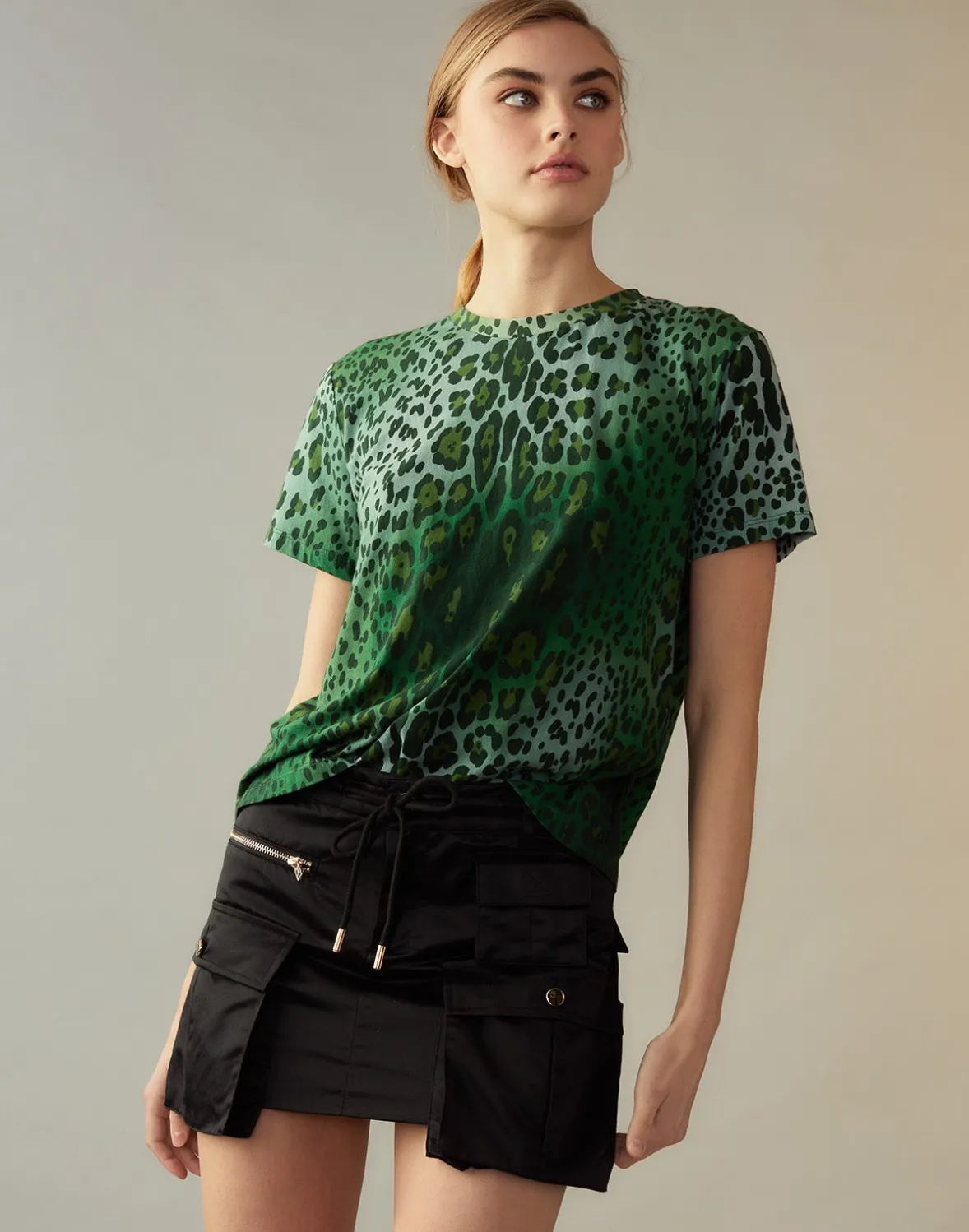 Cynthia Rowley Leopard Tee- Tops