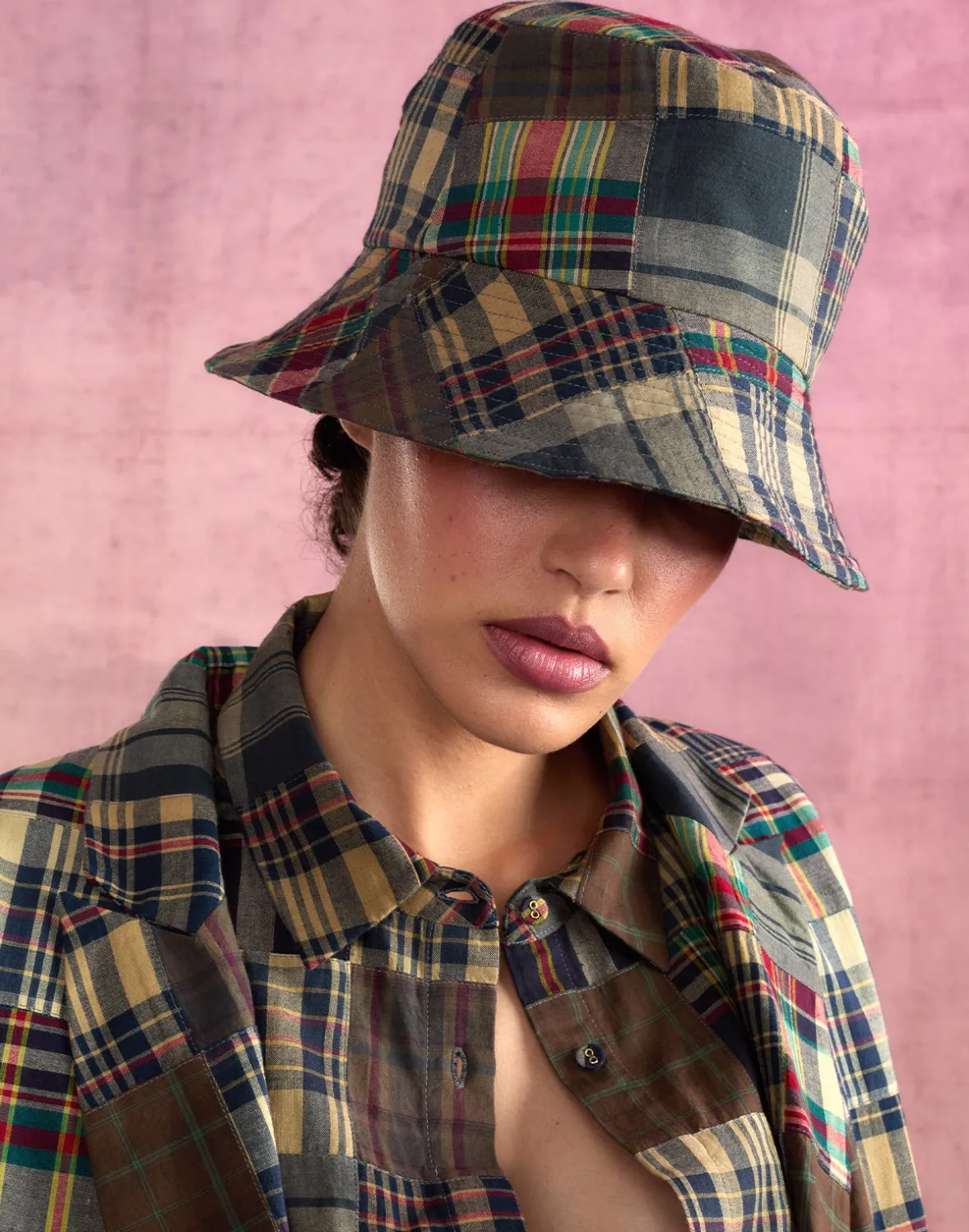 Cynthia Rowley Madrid Madras Bucket Hat- Accessories | Accessories