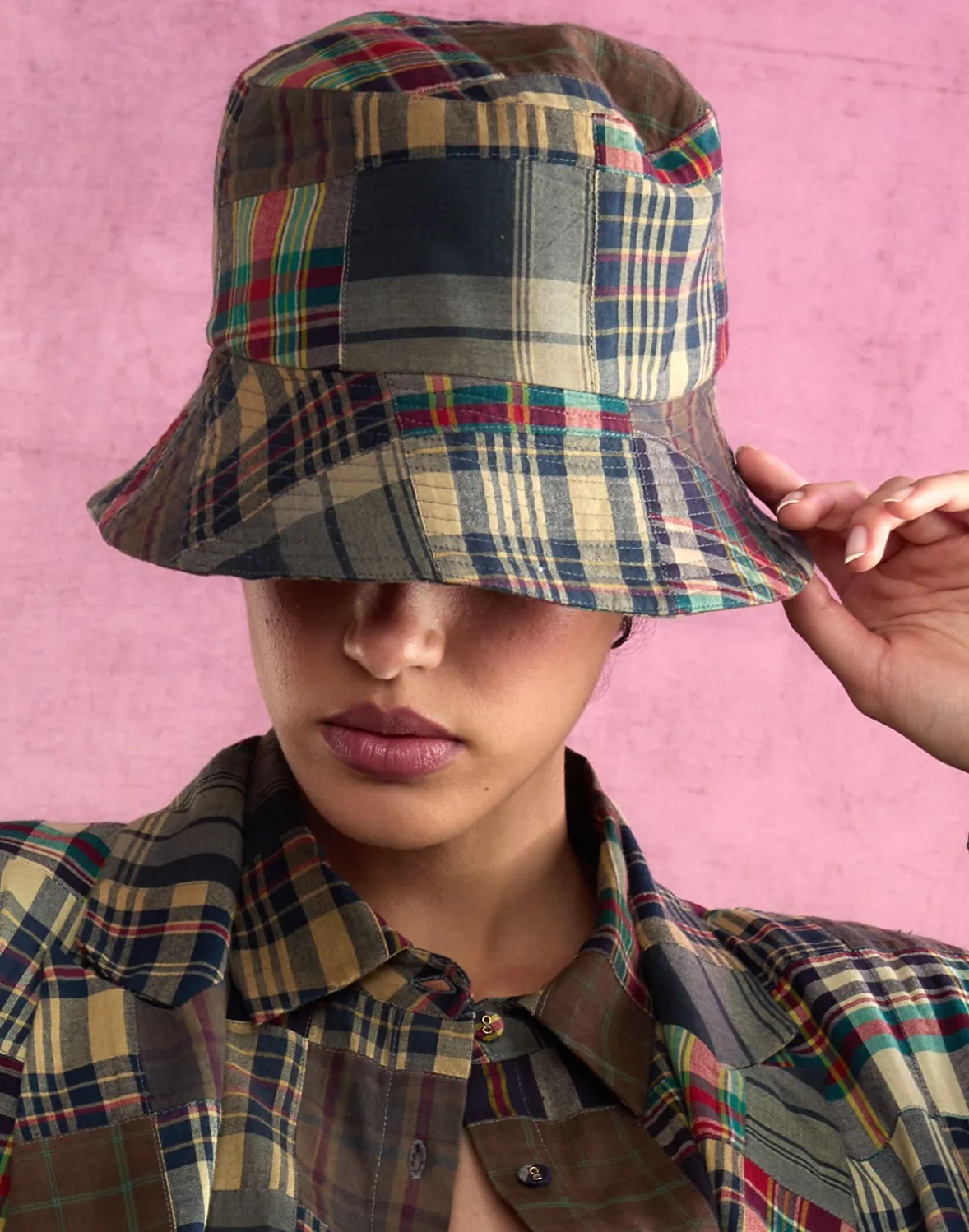 Cynthia Rowley Madrid Madras Bucket Hat- Accessories | Accessories