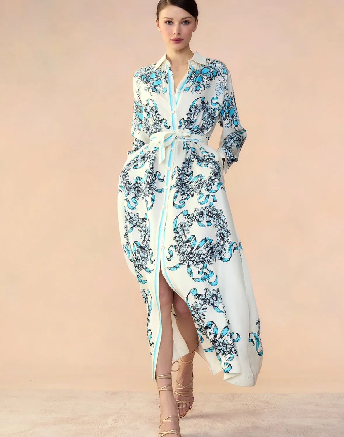 Cynthia Rowley Marseille Shirt Dress- Dresses