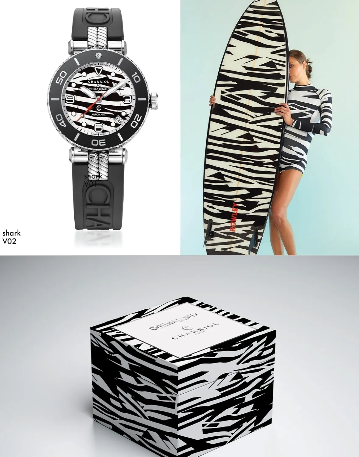 Cynthia Rowley Navigator Surf Watch "Shark Deterrent"- Surf & Swim | Accessories