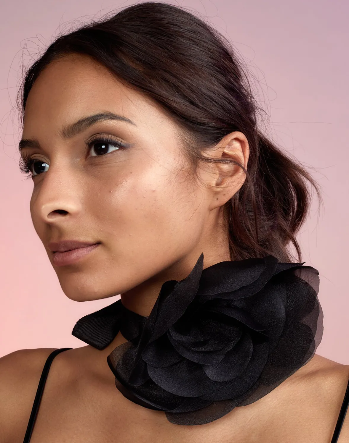 Cynthia Rowley Organza Flower Ties- Accessories | Accessories