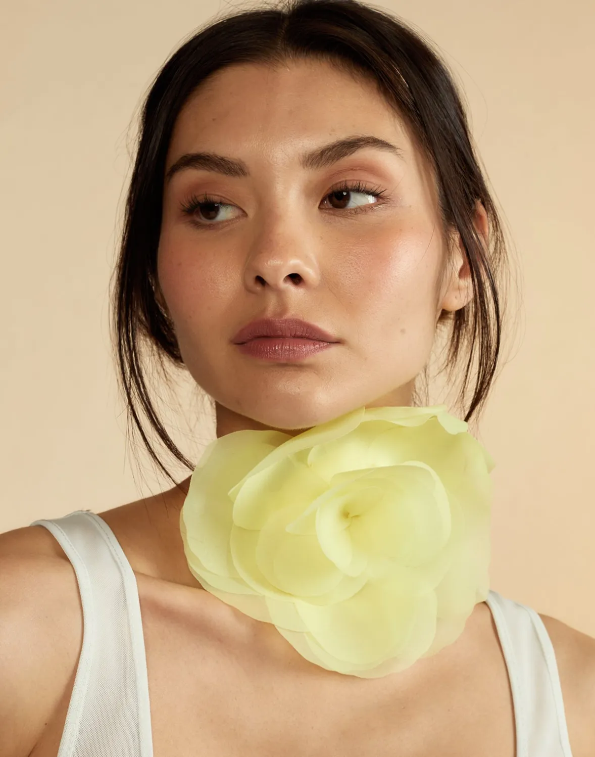 Cynthia Rowley Organza Flower Ties- Accessories | Accessories