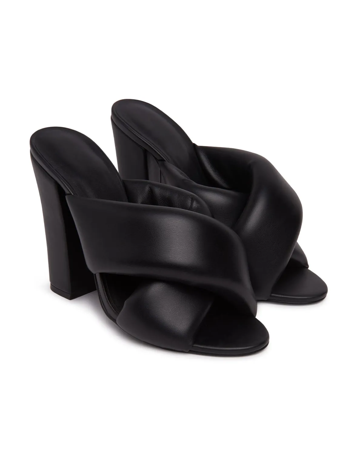 Cynthia Rowley Padded Crossed Mules- Shoes | Accessories