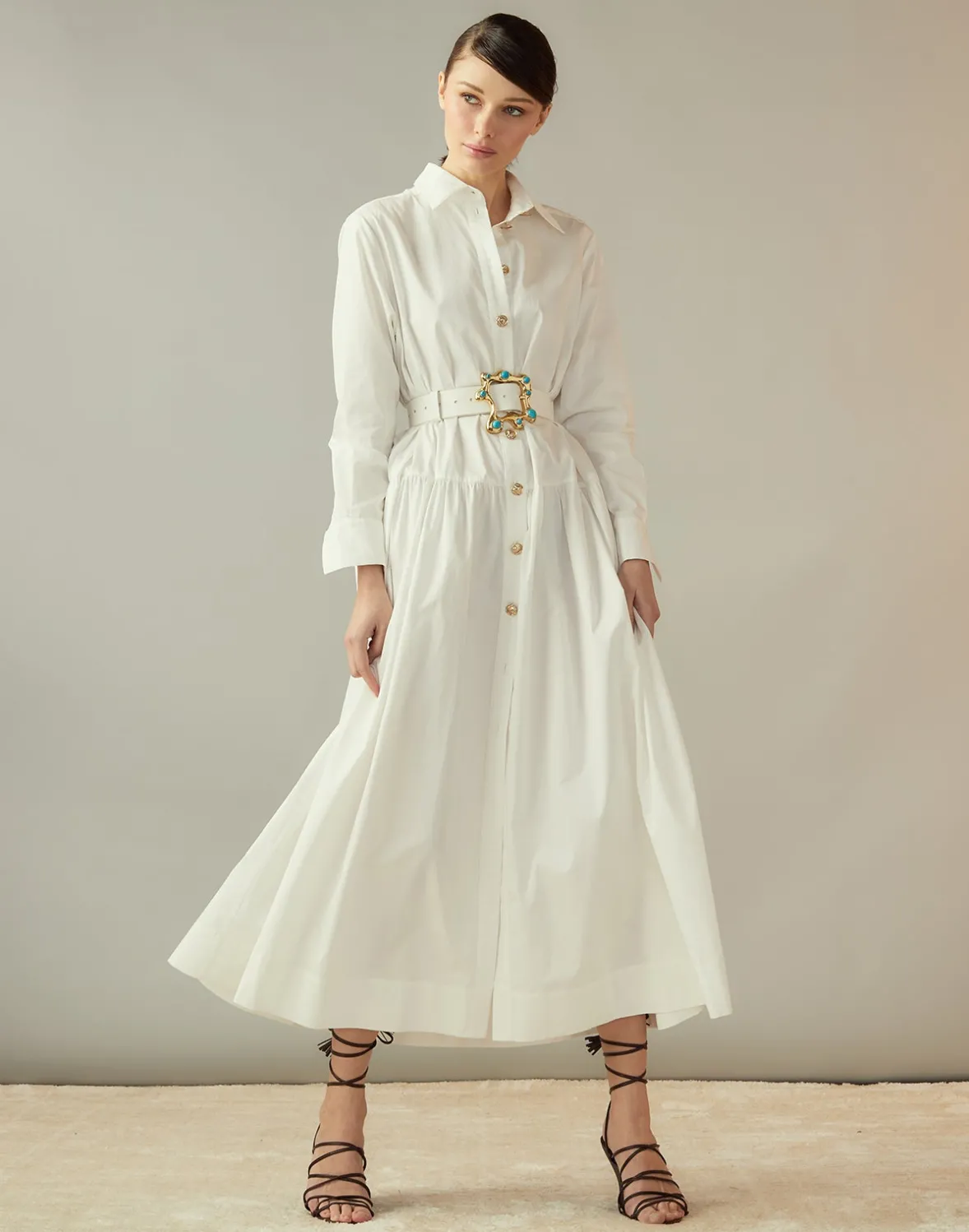 Cynthia Rowley Perennial Shirt Dress- Dresses