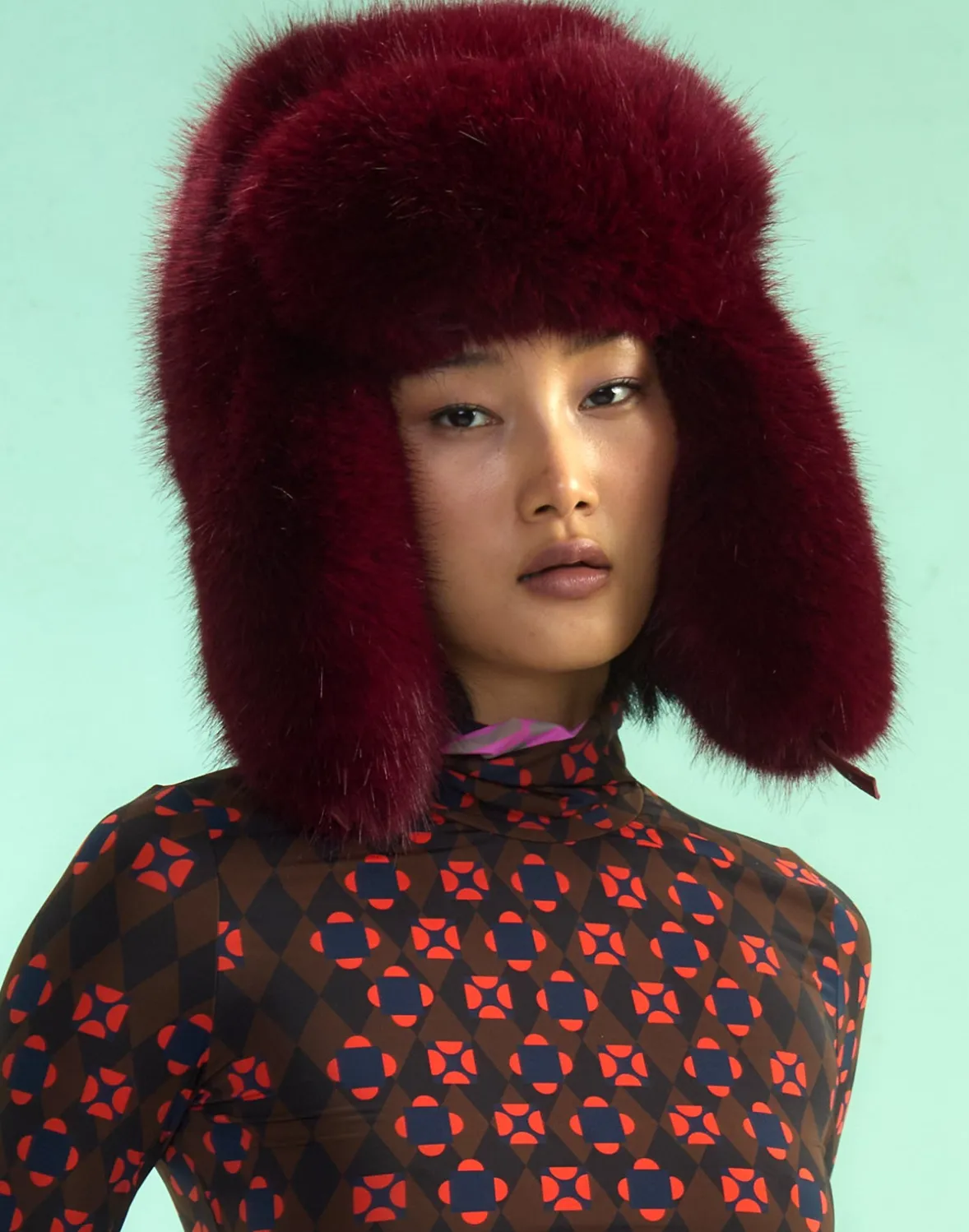 Cynthia Rowley Snow Bunny Trapper Hat- Accessories | Accessories