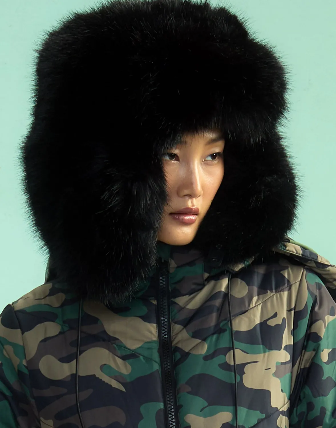 Cynthia Rowley Snow Bunny Trapper Hat- Accessories | Accessories