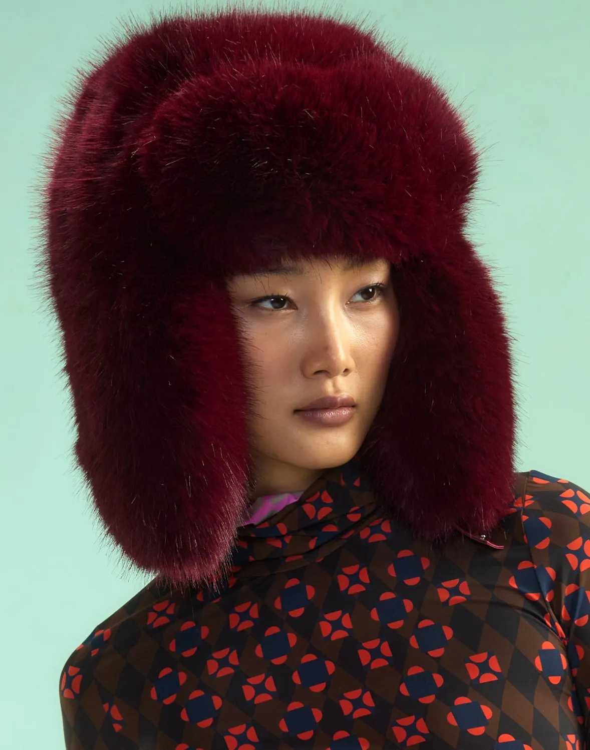 Cynthia Rowley Snow Bunny Trapper Hat- Accessories | Accessories